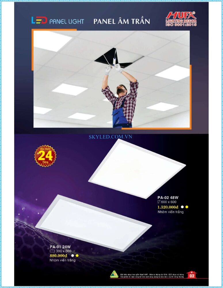 Bang Gia Den Led Hufa 2022 003