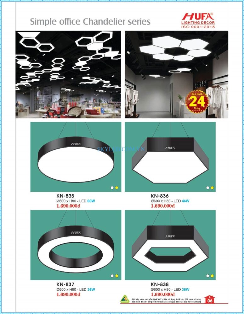 Bang Gia Den Led Hufa 2022 007