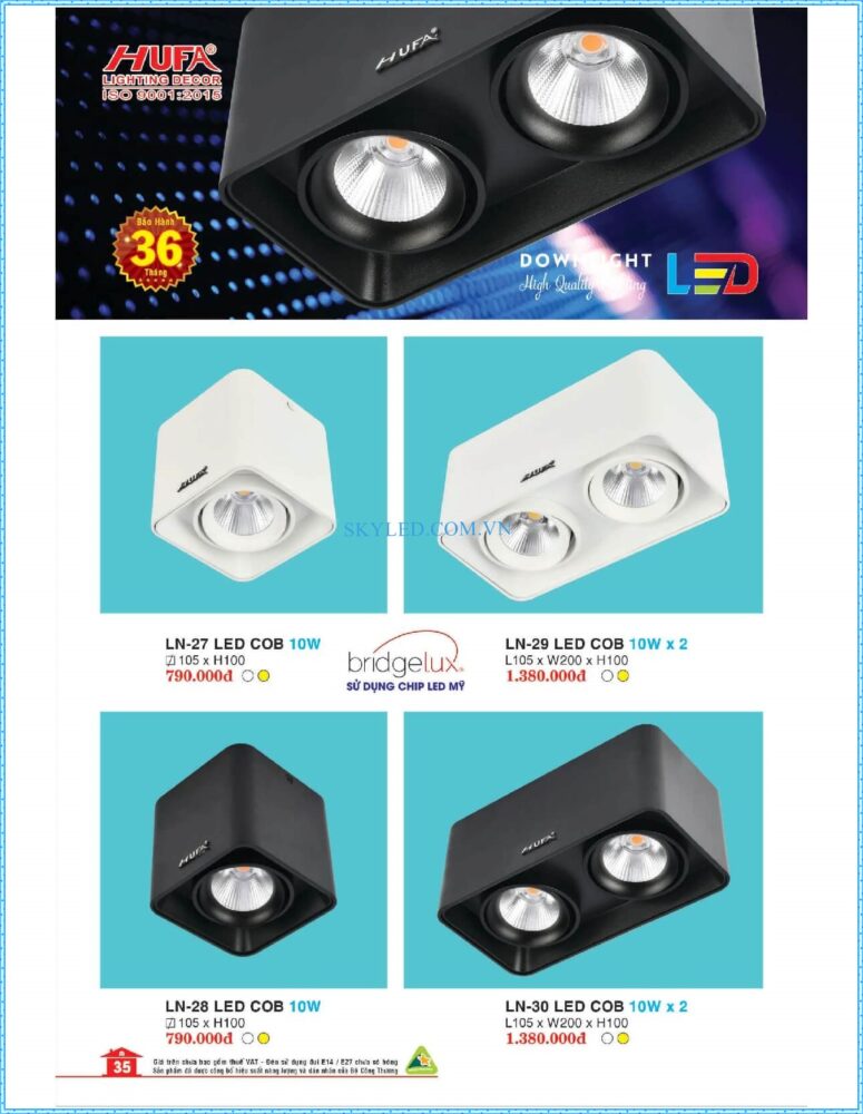 Bang Gia Den Led Hufa 2022 036