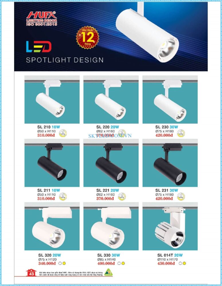 Bang Gia Den Led Hufa 2022 044