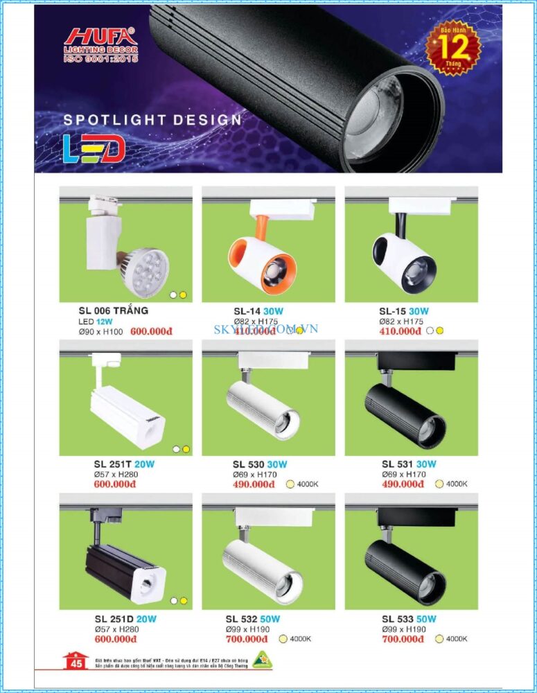 Bang Gia Den Led Hufa 2022 046