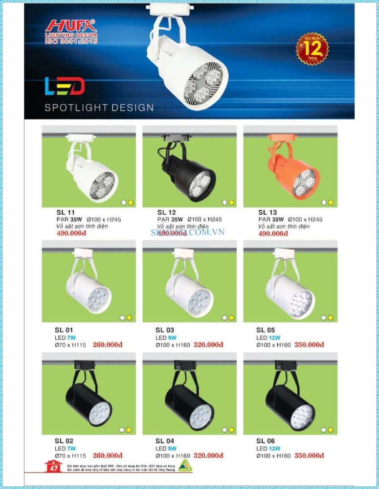 Bang Gia Den Led Hufa 2022 048