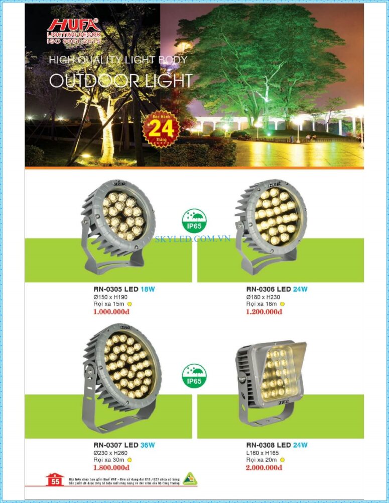 Bang Gia Den Led Hufa 2022 056