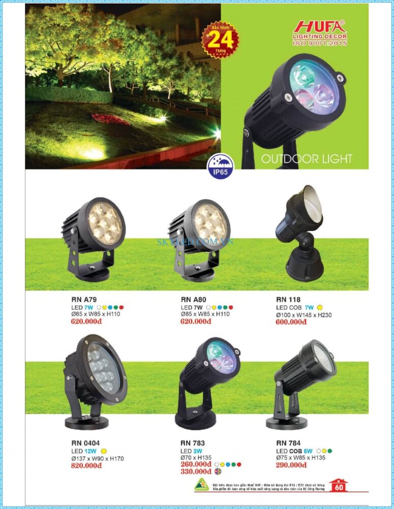 Bang Gia Den Led Hufa 2022 061