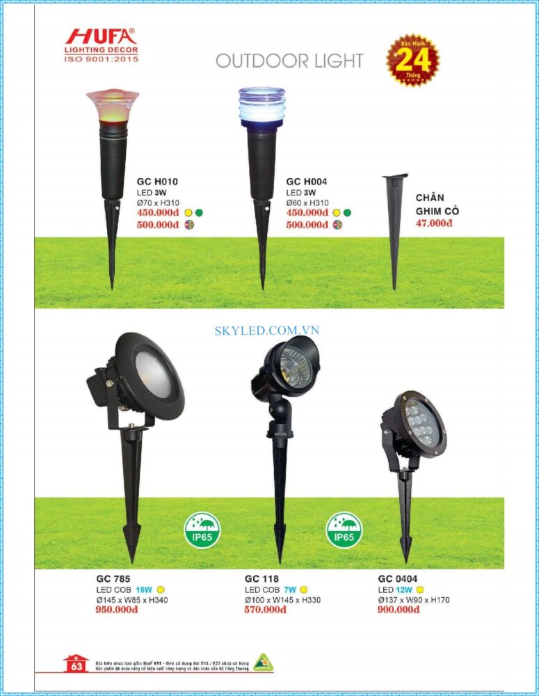 Bang Gia Den Led Hufa 2022 064