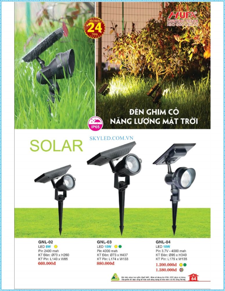 Bang Gia Den Led Hufa 2022 065