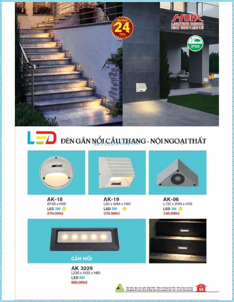 Bang Gia Den Led Hufa 2022 067