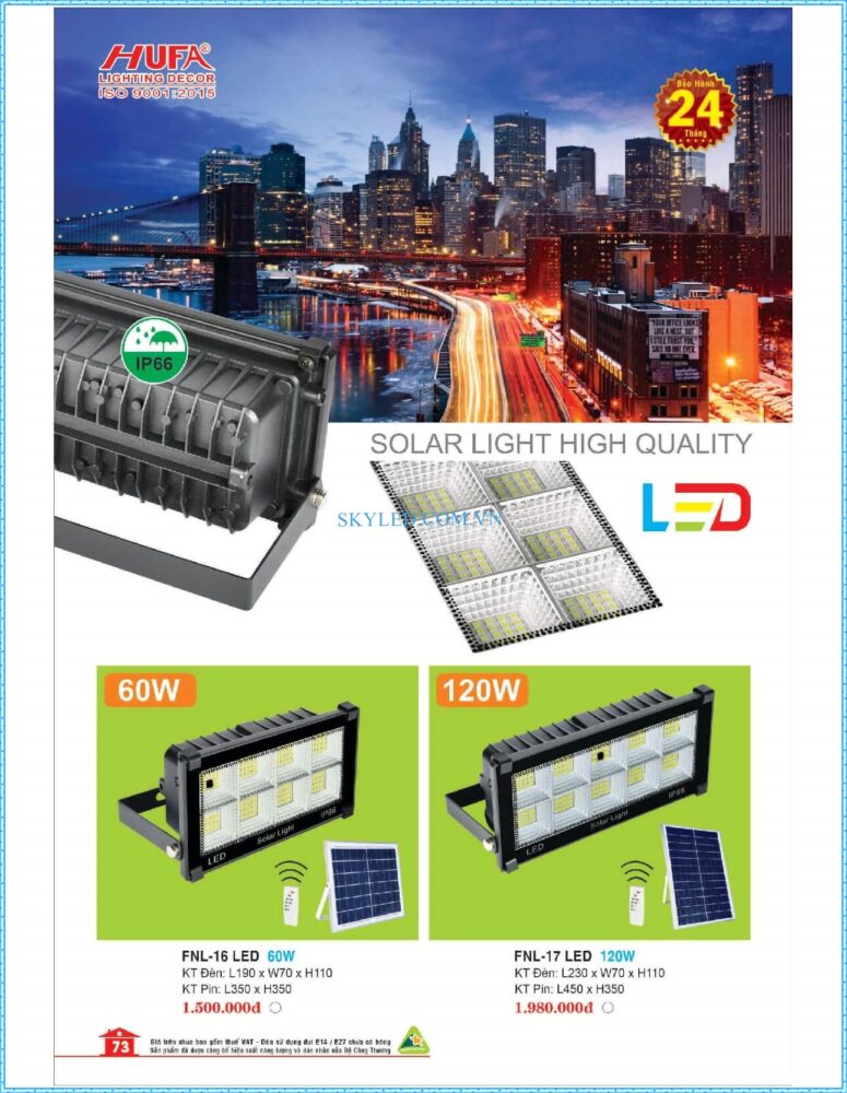 Bang Gia Den Led Hufa 2022 074