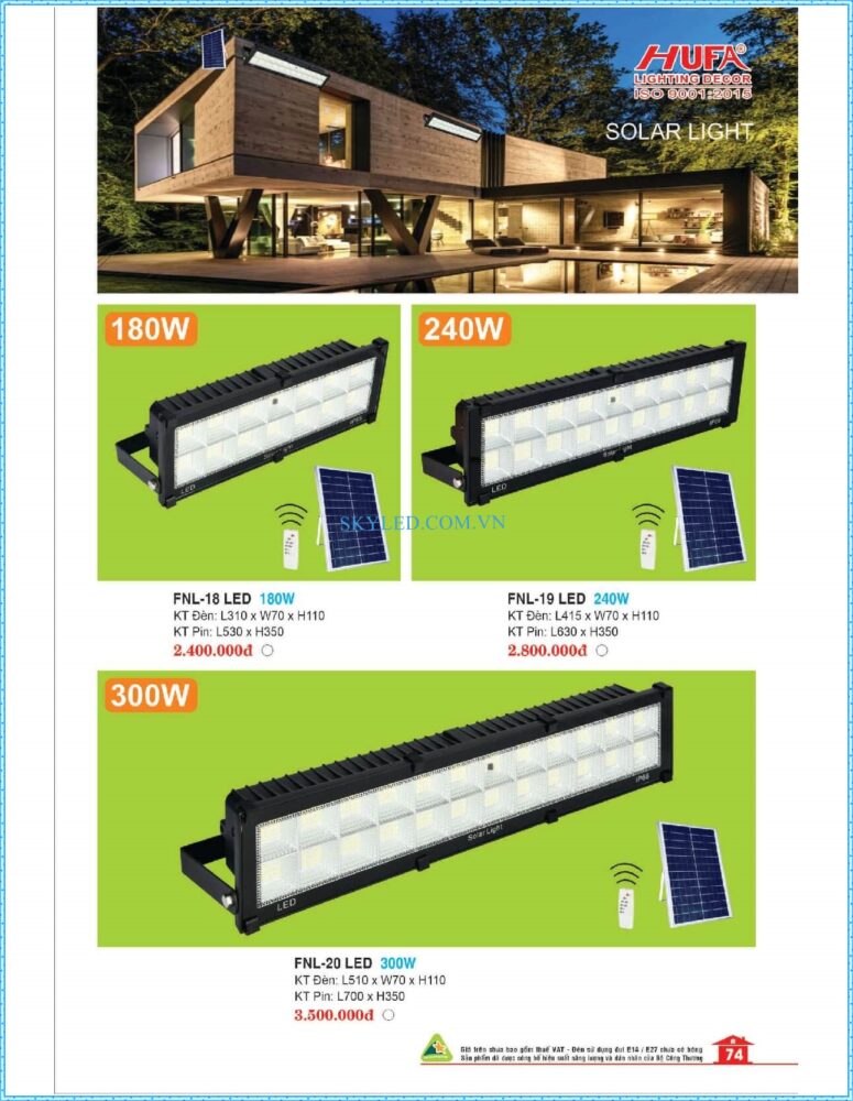 Bang Gia Den Led Hufa 2022 075
