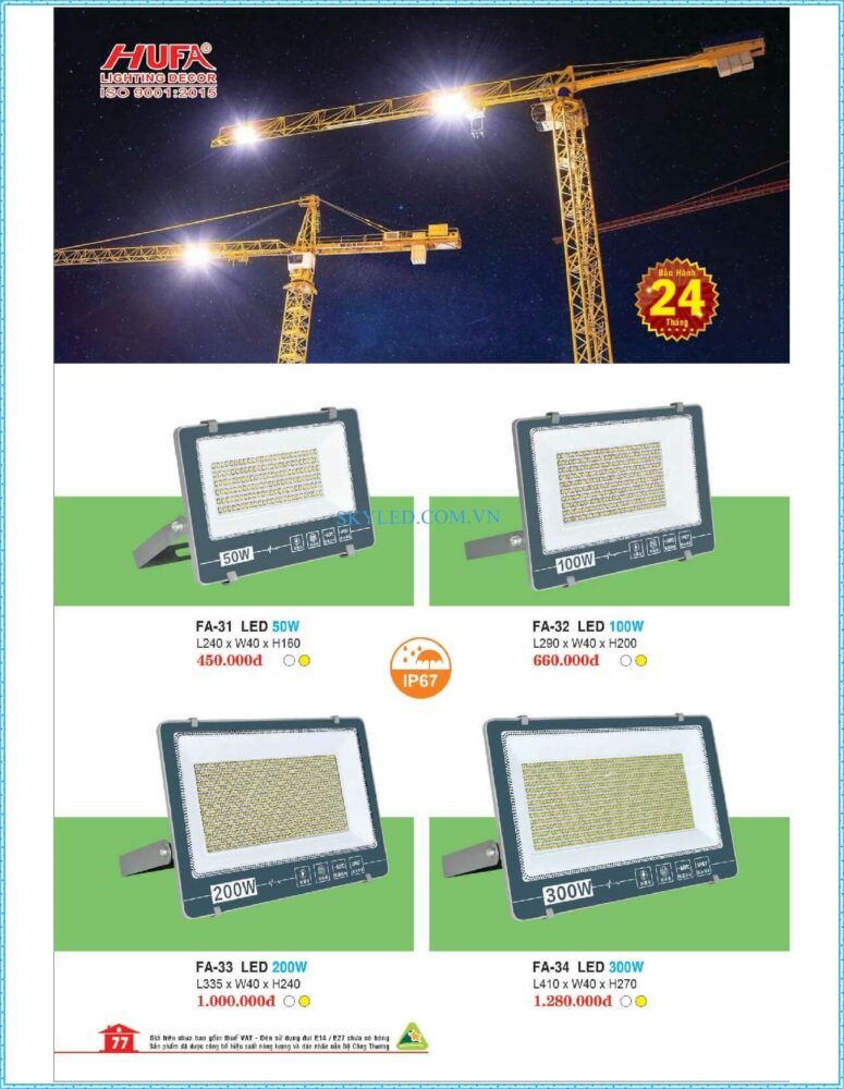 Bang Gia Den Led Hufa 2022 078