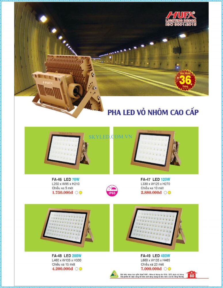 Bang Gia Den Led Hufa 2022 081