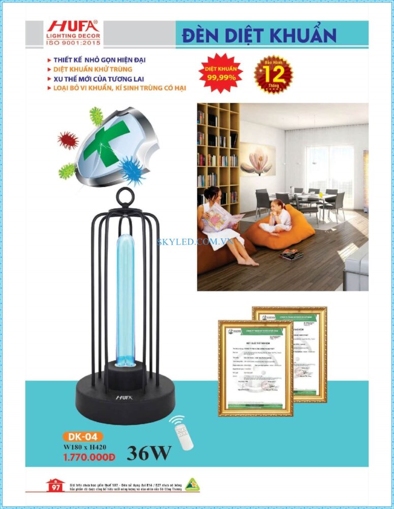 Bang Gia Den Led Hufa 2022 098