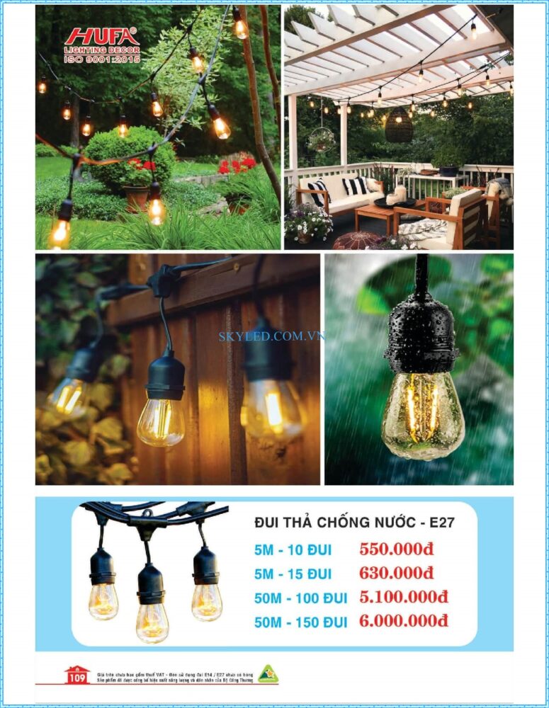 Bang Gia Den Led Hufa 2022 110