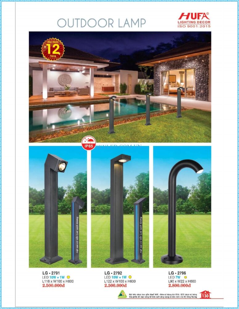 Bang Gia Den Led Hufa 2022 131