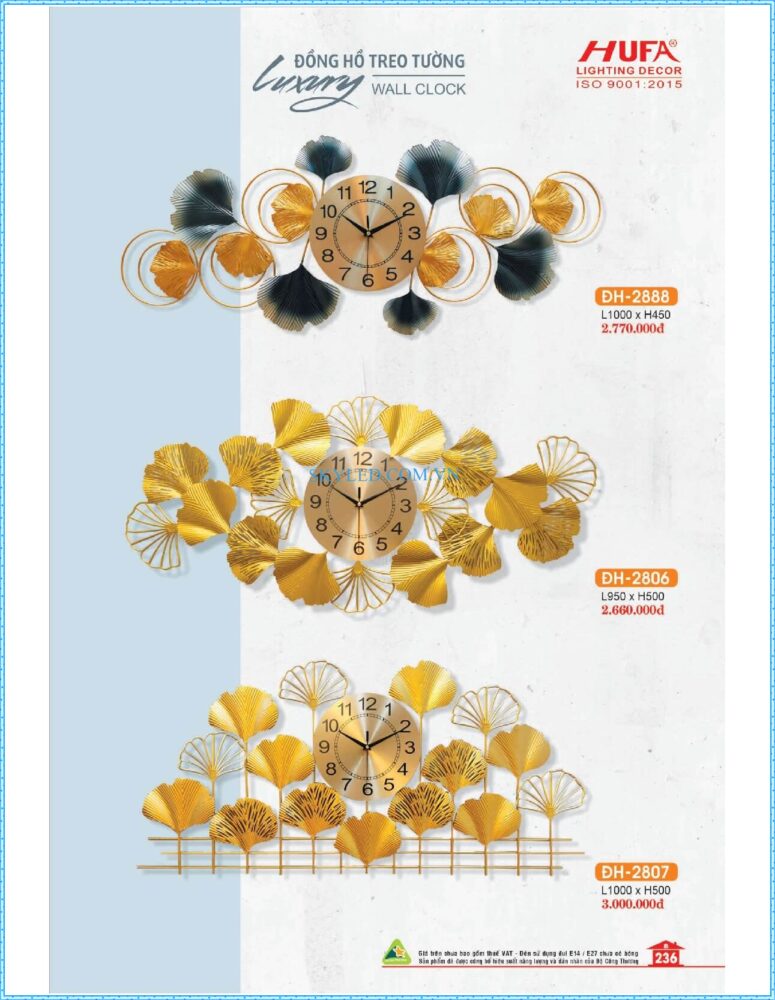 Bang Gia Den Led Hufa 2022 237