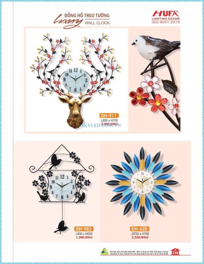 Bang Gia Den Led Hufa 2022 239