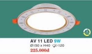 Den Led Am Tran Av 11 Led 9w Hufa