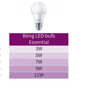 Den Led Bulb Essential 5w E27 6500k 3000k 230v A60