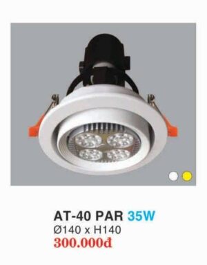 Den Led Downlight Hop Kim Nhom Cao Cap At 40 Par 35w Hufa