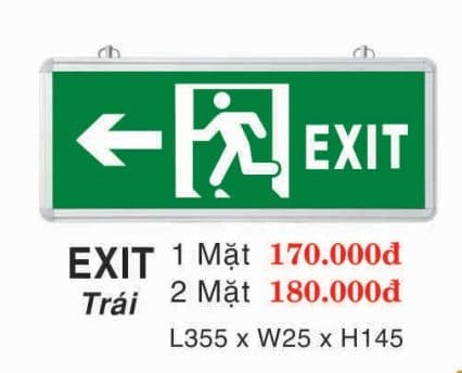 Den Loi Thoat Hiem Exit Trai 1 Mat