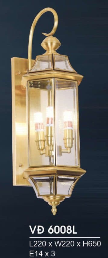 Đèn vách VĐ 6008L HUFA 1 Den Vach Vd 6008l Hufa