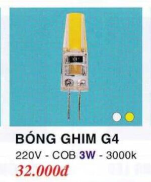 Bong Ghim G4 Cob 3w