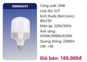 Bong Led Cong Suat Cao Doi Maukbbm0201