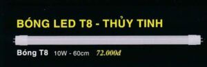 Bong Led T8 Thuy Tinh