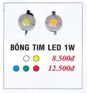 Bong Tim Led 1w