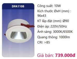 Den Led Am Tran Trang Tri Dfa1108