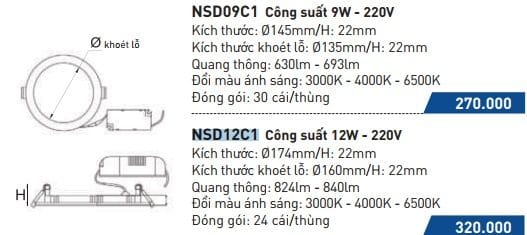 Den Led Cam Ung Nhieu Mau