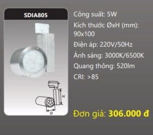 Den Led Chieu Diem Thanh Ray Sdia805