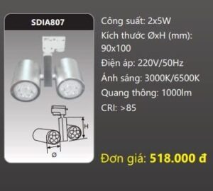 Den Led Chieu Diem Thanh Ray Sdia807