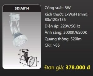 Den Led Chieu Diem Thanh Ray Sdia814