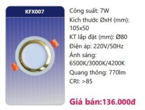 Den Led Downlight Doi Maukfx007