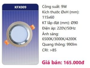 Den Led Downlight Doi Maukfx009