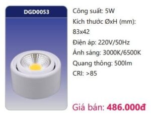 Den Led Gan Noi Chieu Diem Trang Tri Mini Dgd0053