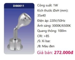 Den Led Gan Noi Chieu Diem Trang Tri Mini Dib0011