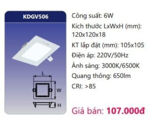 Den Led Panel Am Tran Kdgv506