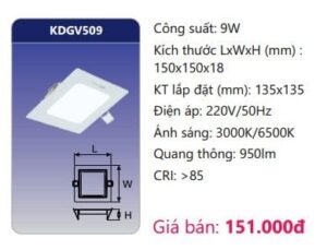 Den Led Panel Am Tran Kdgv509