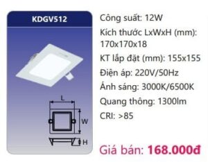 Den Led Panel Am Tran Kdgv512