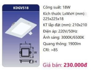 Den Led Panel Am Tran Kdgv518