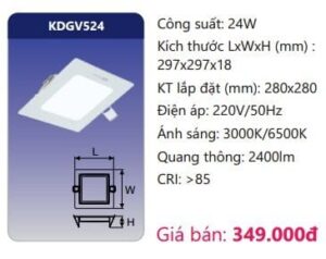 Den Led Panel Am Tran Kdgv524