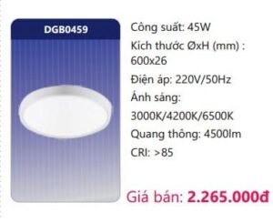 Den Led Panel Op Tran Sieu Mong Doi Mau Cao Capdgb0459