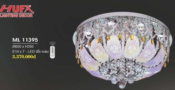 Đèn mâm led ML 11395 HUFA 1 Den Mam Led Ml 11395 Hufa