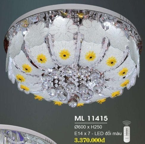 Đèn mâm led ML 11415 HUFA 1 Den Mam Led Ml 11415 Hufa