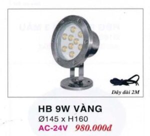 Den Pha Led Duoi Nuoc Hb 9w Vang