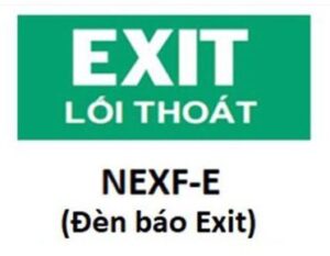 Led Exit Den Thoat Hiem Nanoco Led Nexf E