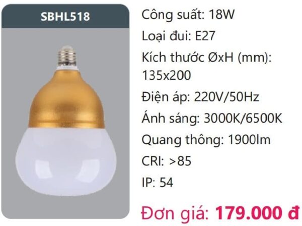 Bong Ledsbhl518