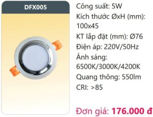 Den Led Downlight Doi Maudfx005